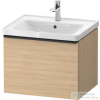 Duravit D-NEO 584x 452 mm-es 1 fiókós függesztett szekrény 236760XXX mosdóhoz,Natural Oak DE4249030300000