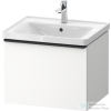 Duravit D-NEO 584x 452 mm-es 1 fiókós függesztett szekrény 236760XXX mosdóhoz,White Matt Decor DE4249018180000