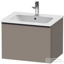 Duravit D-NEO 610x462 mm-es 1 fiókos függesztett szekrény 233663XXX mosdóhoz,Basalt Matt Decor DE426104343 fürdőszoba bútor