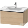 Duravit D-NEO 784x 452 mm-es 1 fiókós függesztett szekrény,Natural Oak DE425503030