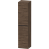 Duravit D-NEO magasszekrény, 40x176x36cm balos ajtóval, Walnut Dark Decor DE1328L2121