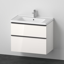 Duravit D-Neo mosdó szekrénnyel 78.4 cm fehér DE012102222 fürdőszoba bútor