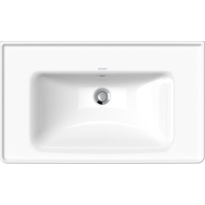 Duravit D-Neo mosdótál 80x48 cm négyszögletes fehér 23678000601 fürdőkellék