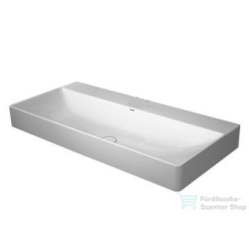 Duravit DuraSquare 100x47 cm mosdó csaplyuk nélkül, csiszolt 2353100079 ( 235310 ) szaniter