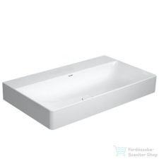 Duravit DURASQUARE 80x47 cm-es bútorral aláépíthető csiszolt mosdó csaplyuk nélkül,2353800079 szaniter