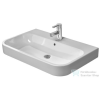 Duravit HAPPY D.2 80x50,5 cm-es bútorral aláépíthető csiszolt mosdó Wondergliss bevonattal,23188000271