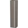 Duravit KETHO 180x40x36 cm-es, 1 ajtós magasszekrény, balos, matt bazalt KT1255L4343