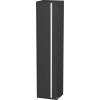 Duravit KETHO 180x40x36 cm-es, 1 ajtós magasszekrény, balos, matt grafit KT1255L4949