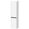 Duravit KETHO.2 176x40x36 cm-es, fali, 2 ajtós magas szekrény, balos, matt fehér K21329L18180000