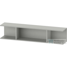 Duravit KETHO.2 80x17x15 cm-es fali polc rögzítőszettel, matt betonszürke K21208007070000 fürdőszoba bútor
