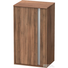 Duravit KETHO 88x50x36 cm-es, 1 ajtós felső szekrény, balos, matt dió KT1266L7979 fürdőszoba bútor
