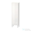 Duravit L-CUBE 132x40x24,3 cm-es, fali, 1 ajtós kiegészítő bútor láb nélkül, balos, fényes fehér LC1168L2222