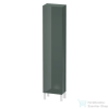 Duravit L-CUBE 176x40x24,3 cm-es, fali, 1 ajtós kiegészítő bútor láb nélkül, balos, lakkozott fényes dolomitszürke LC1170L3838