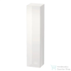 Duravit L-CUBE 176x40x36,3 cm-es, 1 ajtós szekrény láb nélkül, balos, lakkozott fényes fehér LC1180L8585