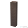 Duravit L-CUBE 176x40x36,3 cm-es, 1 ajtós szekrény láb nélkül, jobbos, sötét kefélt tölgy (furnér) LC1180R7272