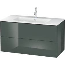 Duravit L-Cube szekrény 102x48.1x55 cm Függesztett, mosdó alatti szürke LC624203838 fürdőszoba bútor