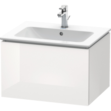 Duravit L-Cube szekrény 62x48.1x40 cm Függesztett, mosdó alatti fehér LC614002222 fürdőszoba bútor