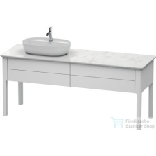 Duravit LUV 1733x570 mm-es 2 fiókos alsószekrény mosdópulthoz,White Satin Matt Lacquer LU9563L3636 fürdőszoba bútor