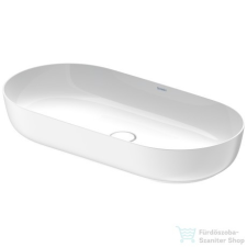 Duravit LUV 800x400 mm-es ráültethető mosdó,fehér/szatén fehér matt, 0379802600 szaniter