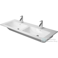 Duravit ME BY STARCK 130x49 cm dupla mosdó,White Satin Matt 2336133200 szaniter