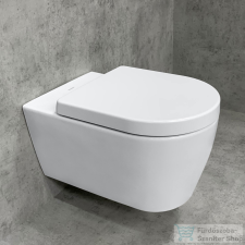 Duravit ME BY STARCK Rimless (öblítőperem nélküli) fali wc Wondergliss bevonattal,25290900001 szaniter