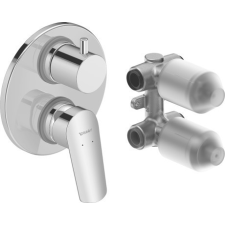 Duravit No.1 egykaros falsík alatti kádcsaptelep szett 2 fogyasztóhoz (alaptesttel együtt) chrome csaptelep