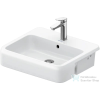 Duravit QATEGO 55x47 cm-es, félig beépíthető mosdó, fehér 0399550000