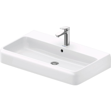 Duravit Qatego mosdótál 80x47 cm négyszögletes fehér 2382802027 fürdőkellék