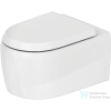 Duravit QATEGO perem nélküli fali WC ülőke nélkül, fényes fehér 2583090000