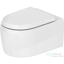 Duravit QATEGO perem nélküli fali WC ülőke nélkül, fényes fehér 2583090000 szaniter