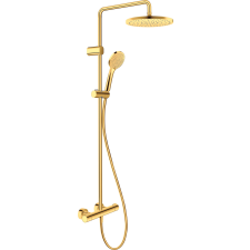 Duravit Shower Systems zuhany készlet fal arany TH4282008034 csaptelep