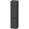 Duravit SIVIDA 176x40x36 cm-es, 2 ajtós szekrény, jobbos, matt grafit SV1329R49490000