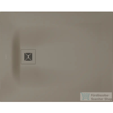 Duravit SUSTANO 100x90 cm-es zuhanytálca szifon nélkül, matt greige 720274640000000 kád, zuhanykabin