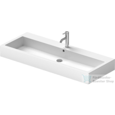 Duravit Vero 120x47 cm-es csiszolt aljú mosdó Wondergliss bevonattal,04541000271 szaniter
