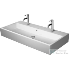 Duravit VERO AIR 100x47 cm-es csiszolt mosdó két csaplyukkal,Wondergliss bevonattal,23501000261 szaniter