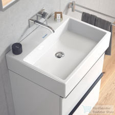 Duravit VERO AIR 60x47 cm-es csiszolt mosdó csaplyuk és túlfolyó nélkül,2350600079 szaniter