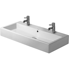 Duravit Vero mosdótál 100x47 cm négyszögletes fehér 04541000261 fürdőkellék