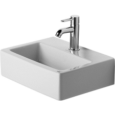 Duravit Vero mosdótál 45x35 cm négyszögletes fehér 0704450041 fürdőkellék