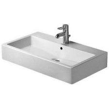 Duravit Vero mosdótál 80x47 cm négyszögletes fehér 04548000001 fürdőkellék