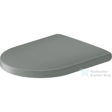 Duravit VITRIUM lecsapódásgátlós wc ülőke, matt világosszürke/fényes fehér 002269FD00 takarító és háztartási eszköz