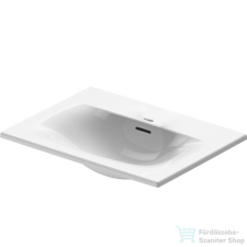 Duravit Viu 60x45 cm beépíthető mosdó csaplyuk nélkül, 0385600060 szaniter