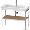 Duravit WHITE TULIP fém állvány 236310-es mosdóhoz,fa polccal,Natural Oak solid WT45410H5H5