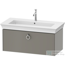 Duravit WHITE TULIP mosdó alá építhető függesztett 1 fiókos alsószekrény,984 x 458 mm, Stone Grey Satin Matt Lacquer WT425209292 fürdőszoba bútor