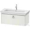 Duravit WHITE TULIP mosdó alá építhető függesztett 1 fiókos alsószekrény,984 x 458 mm,White Satin Matt Lacquer WT425203636