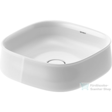 Duravit ZENCHA 420x420 mm-es pultra ültethető mosdó White Alpin 2373420079 szaniter