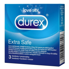 Durex Durex extra safe - biztonságos óvszer (3db) óvszer