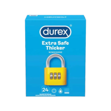 Durex Extra Safe - biztonságos óvszer (24db) óvszer