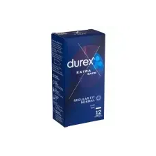 Durex Extra Safe - biztonságos óvszer  Kiszerelés: 12 db (8057628) óvszer