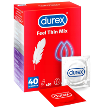  Durex Feel Thin Mix 2x20 db vékonyfalú óvszer, eltérő tulajdonságokkal óvszer
