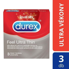 Durex Feel Ultra Thin [Kiszerelés: 3 darab] óvszer